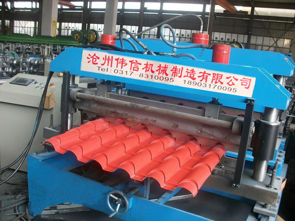 竹筒式琉璃瓦机 竹筒式琉璃瓦机