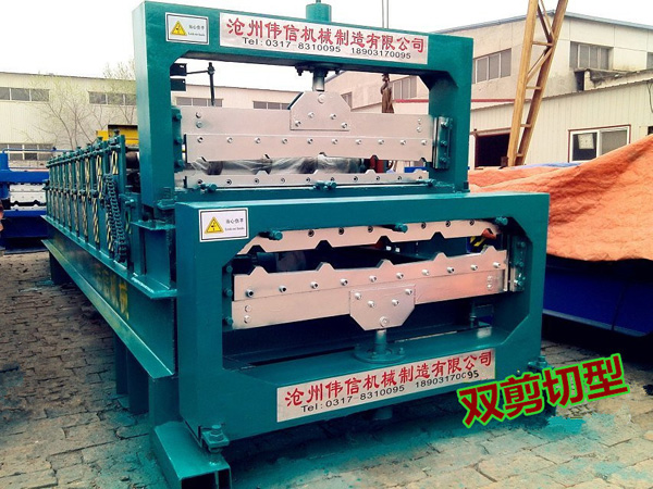 双层双剪切压瓦机